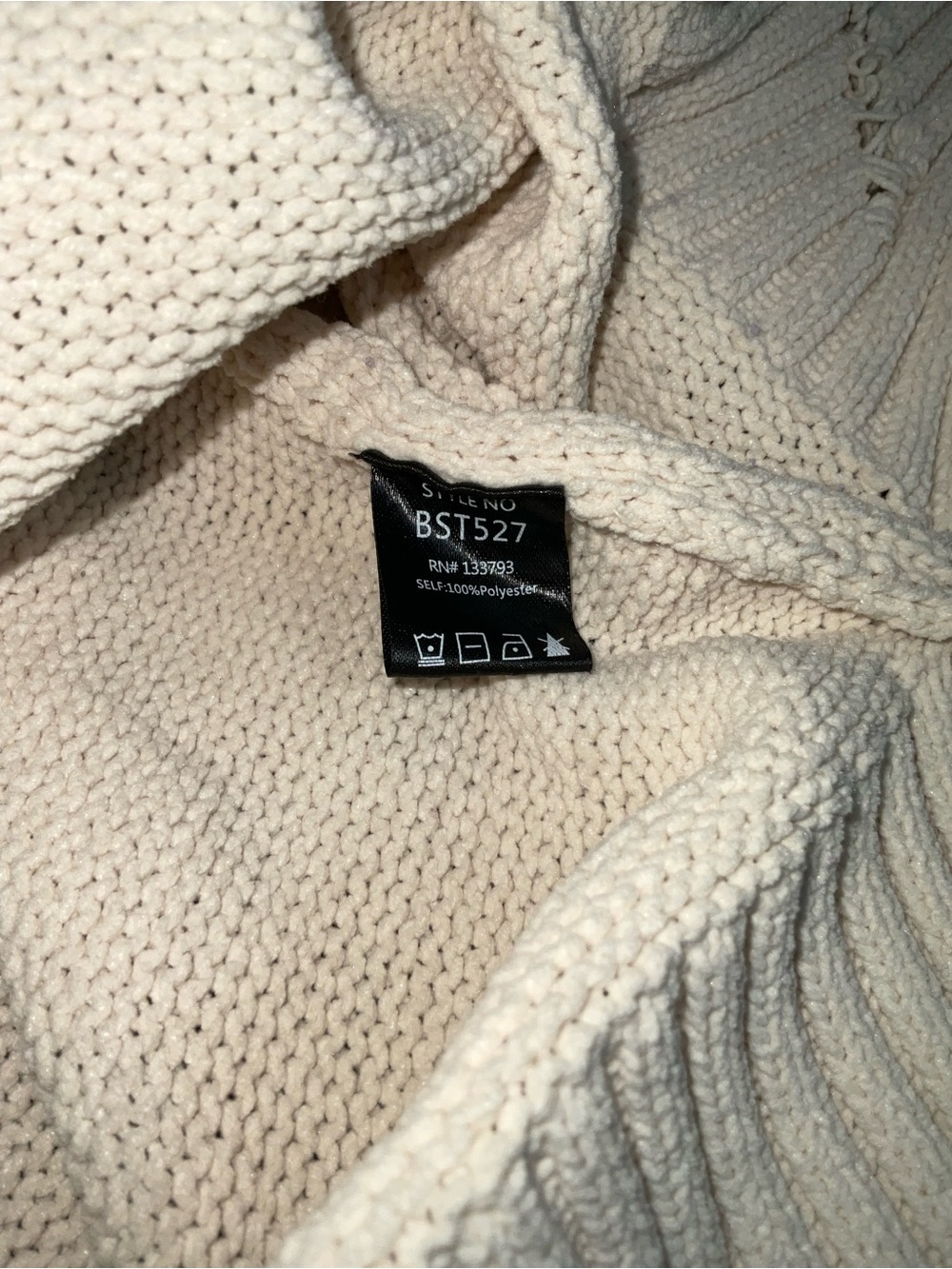 POL Distressed Hooded Sweater - Picture 4 of 6